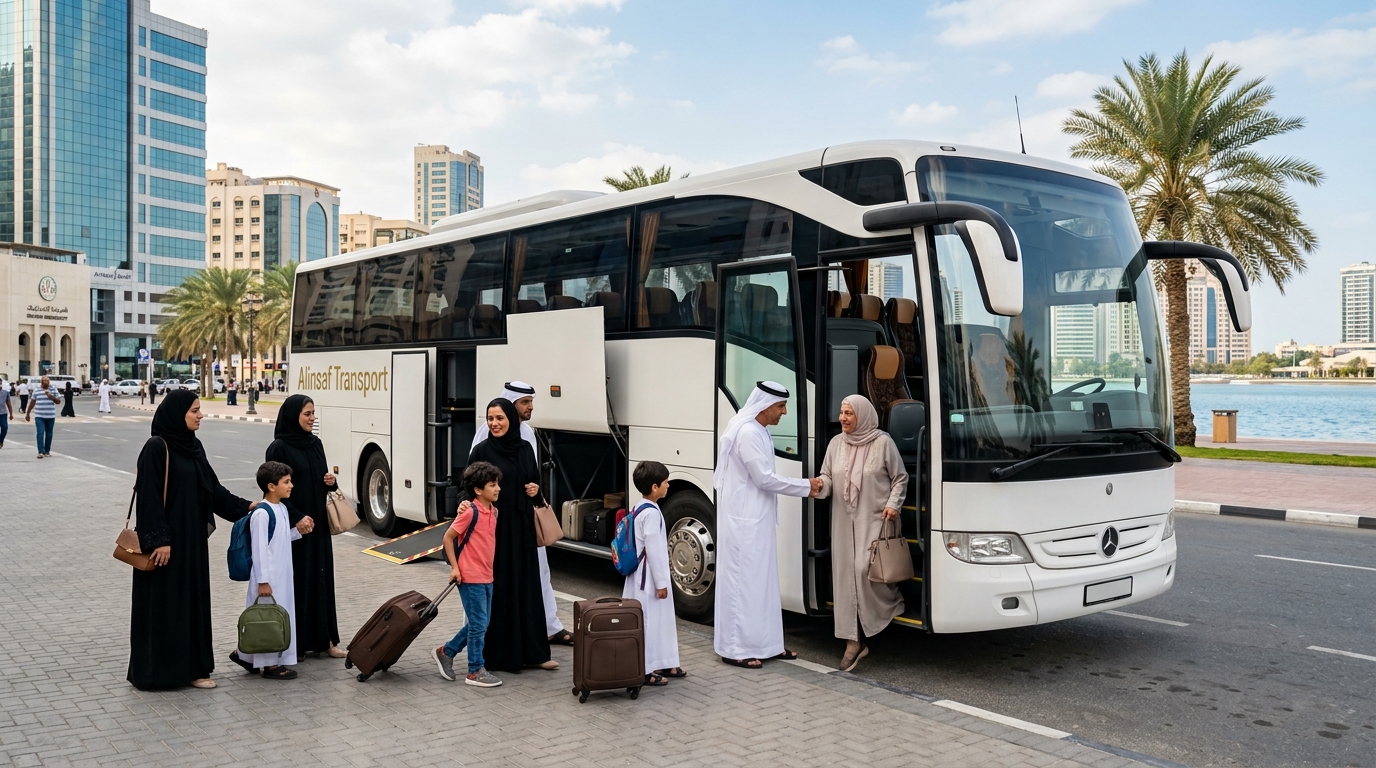 Family Group Transport Sharjah | Private Family Transportation UAE
